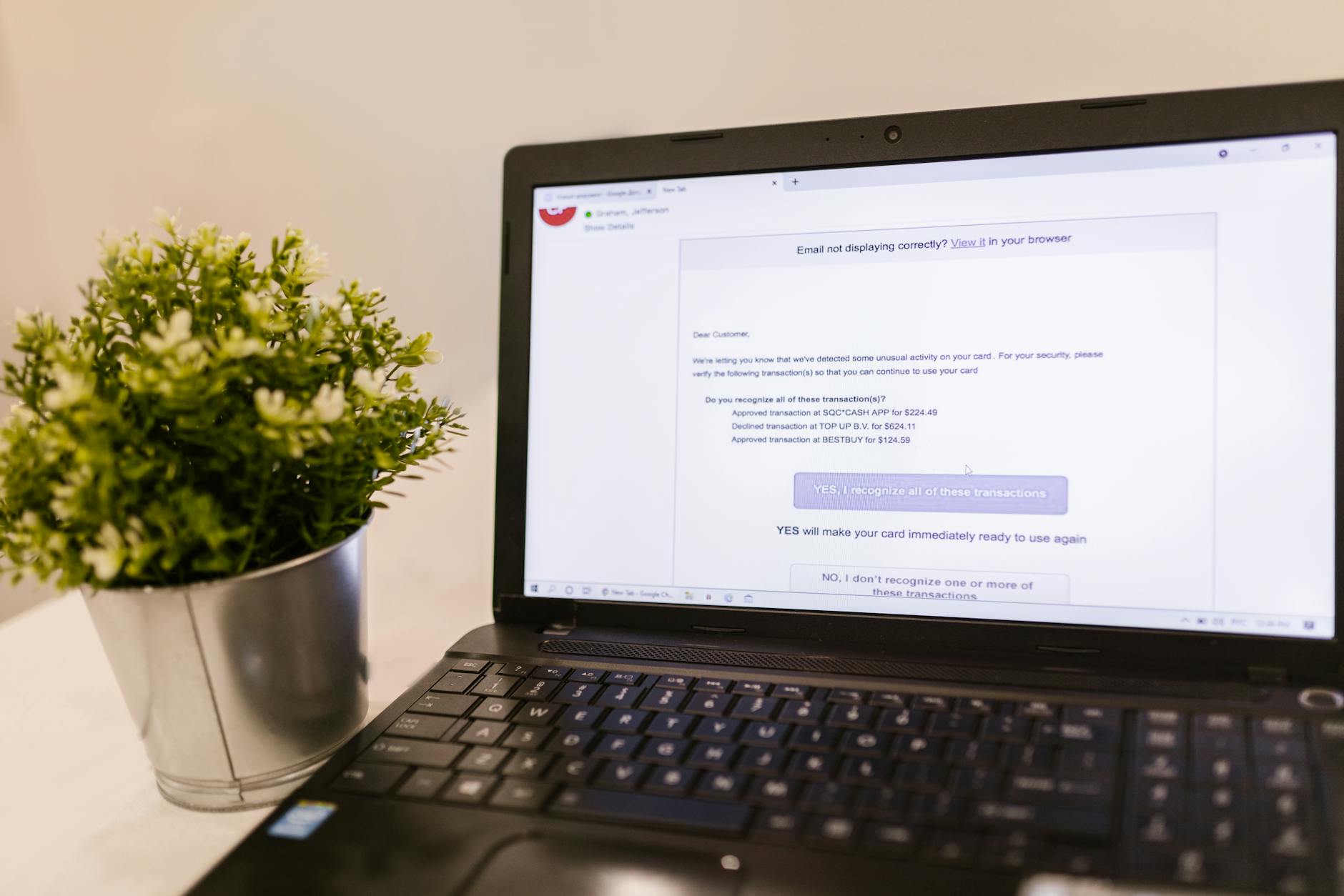 Kiểm tra hộp thư để nhận mã xác minh khi đổi email